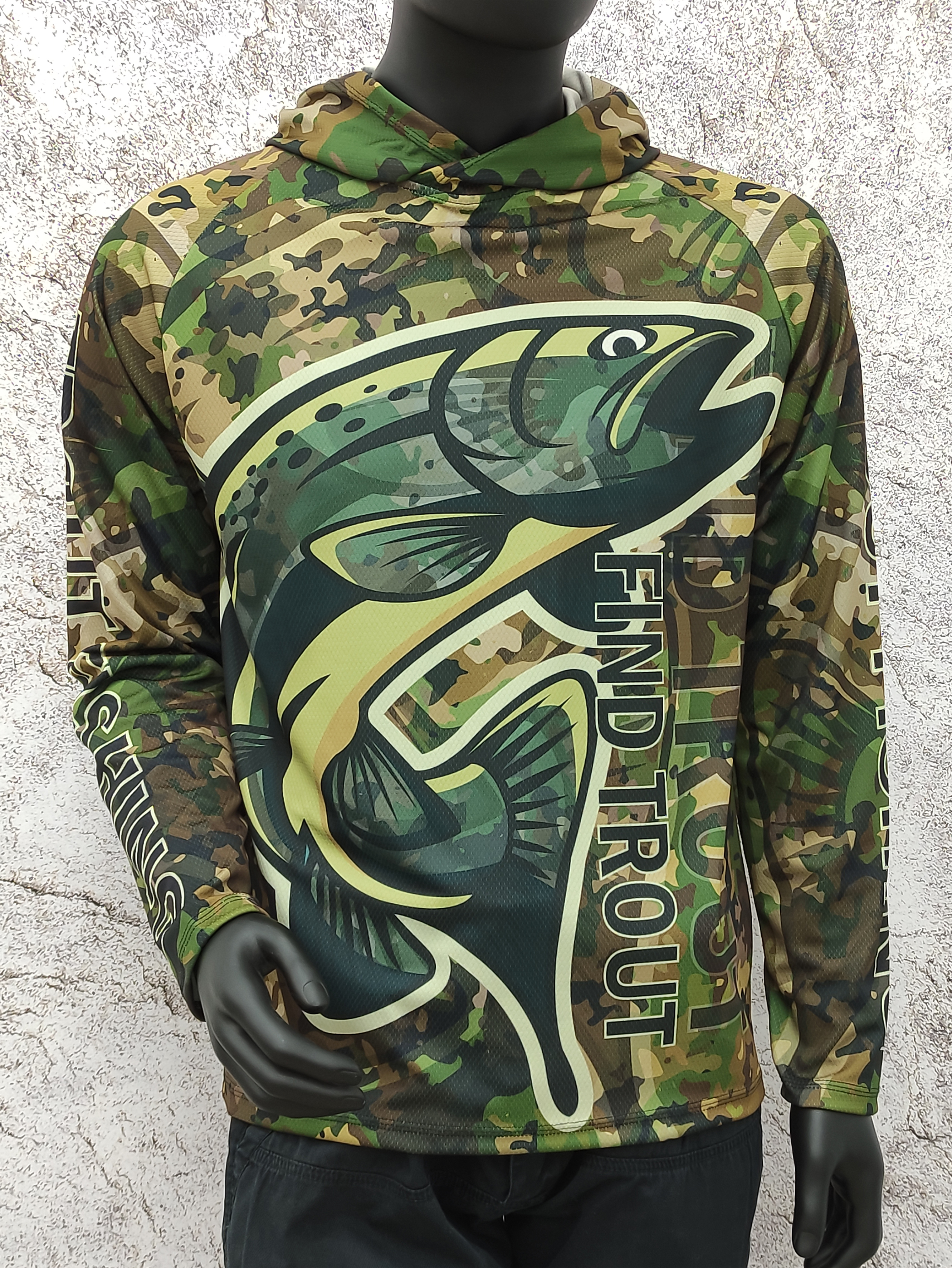 картинка Джерси Trout Camouflage от магазина findtrout.ru