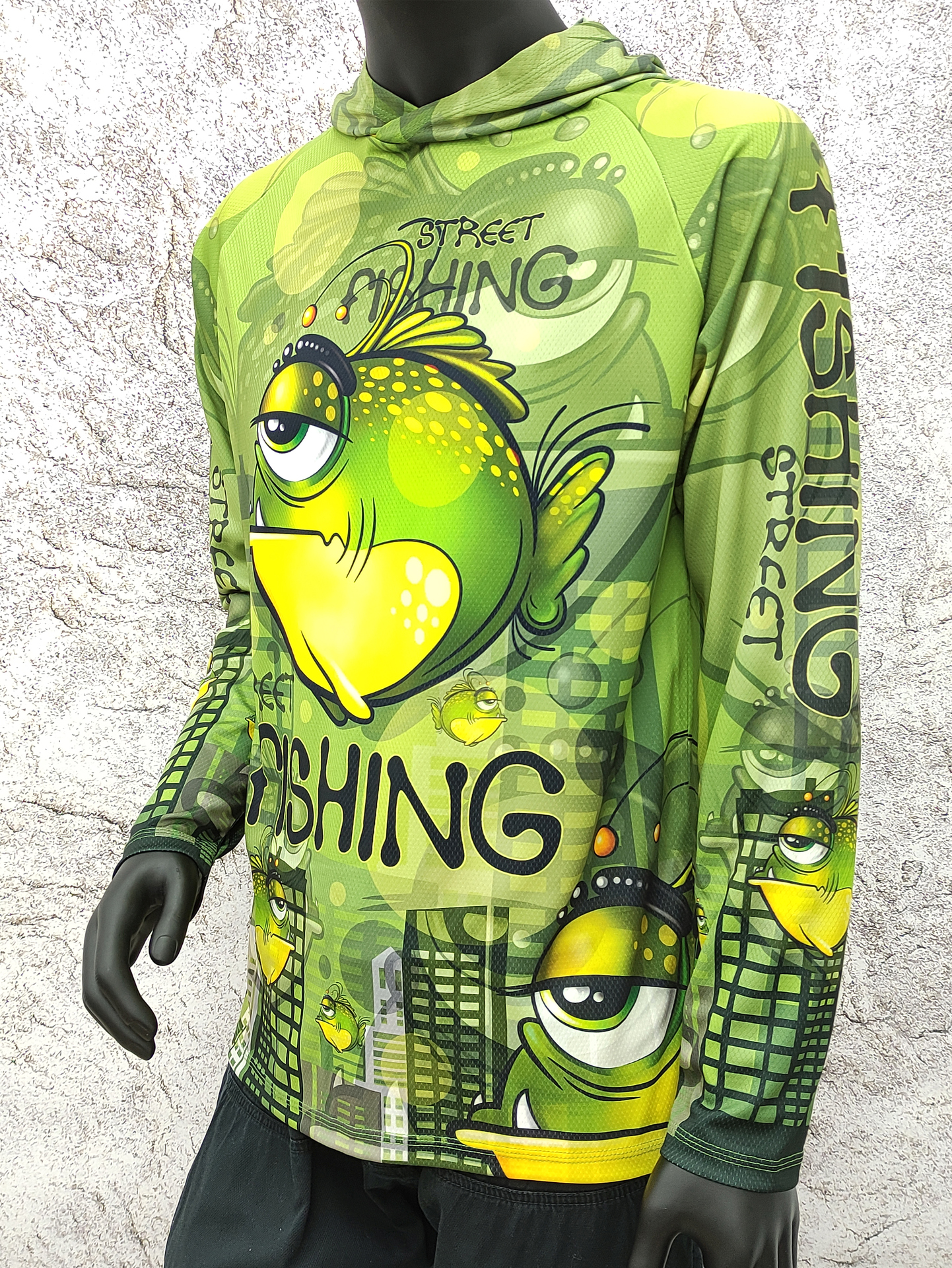 картинка Джерси Green Fish от магазина findtrout.ru