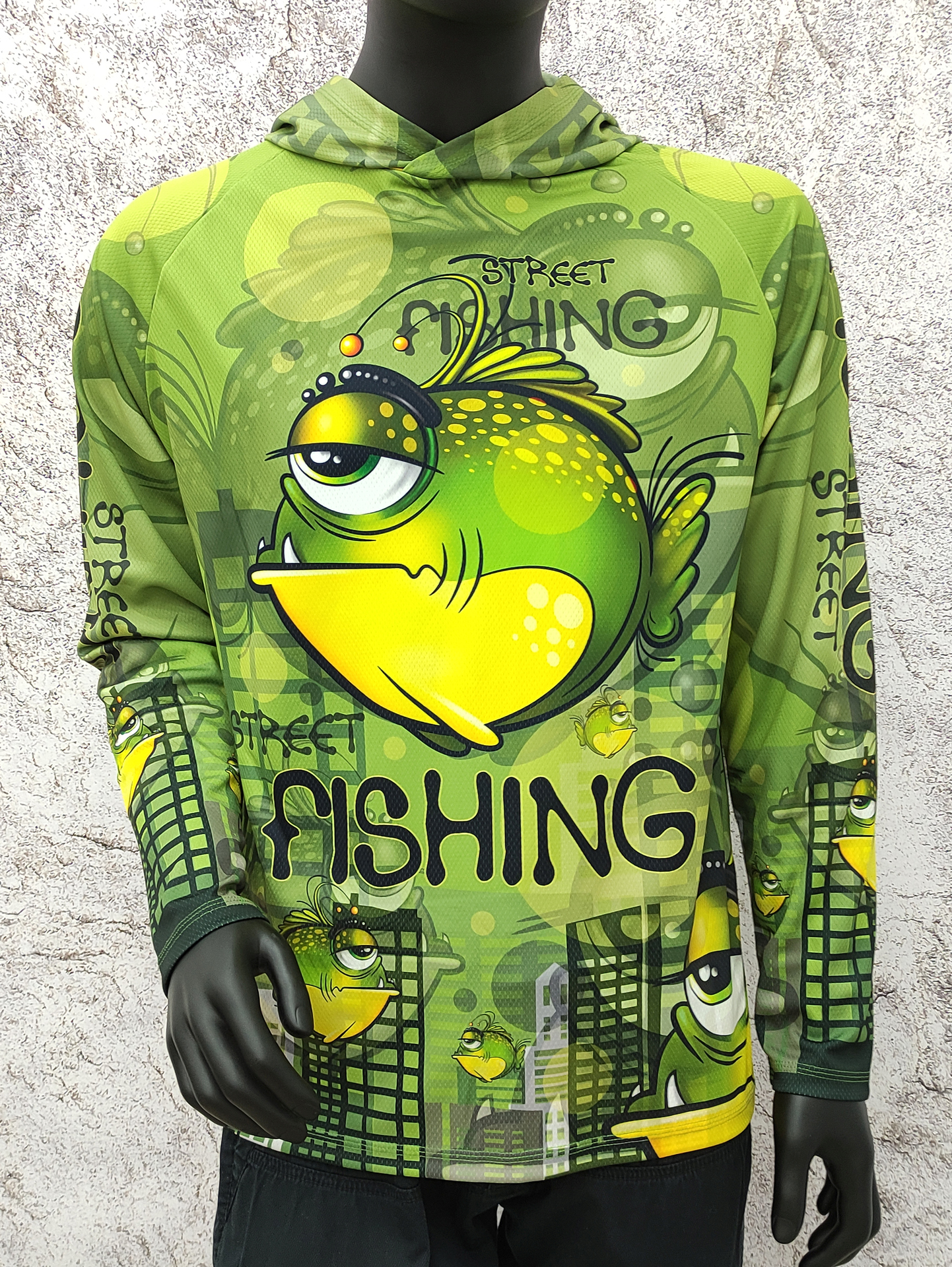 картинка Джерси Green Fish от магазина findtrout.ru